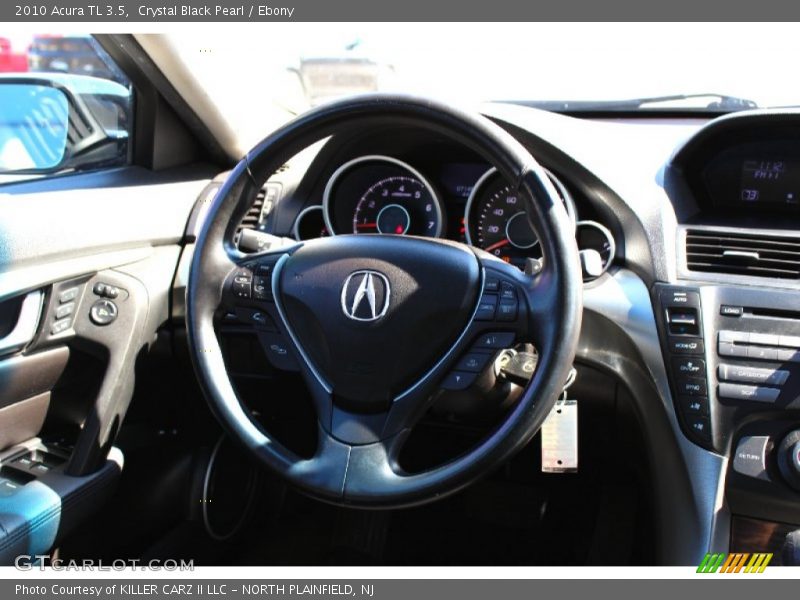 Crystal Black Pearl / Ebony 2010 Acura TL 3.5
