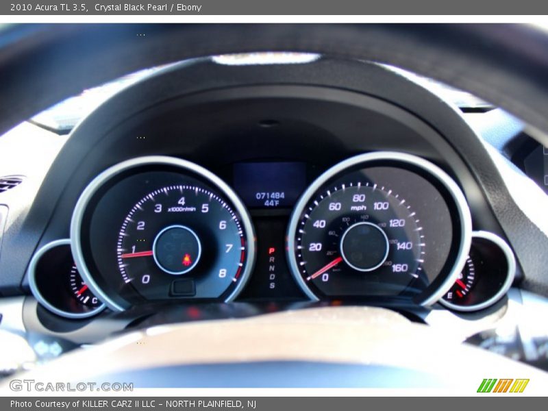 Crystal Black Pearl / Ebony 2010 Acura TL 3.5