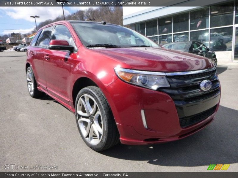 Front 3/4 View of 2013 Edge Sport AWD