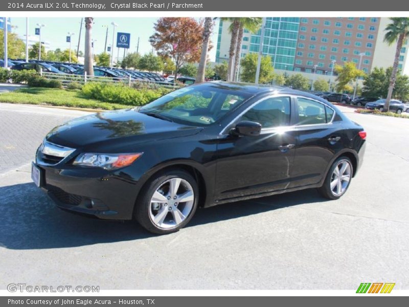 Crystal Black Pearl / Parchment 2014 Acura ILX 2.0L Technology