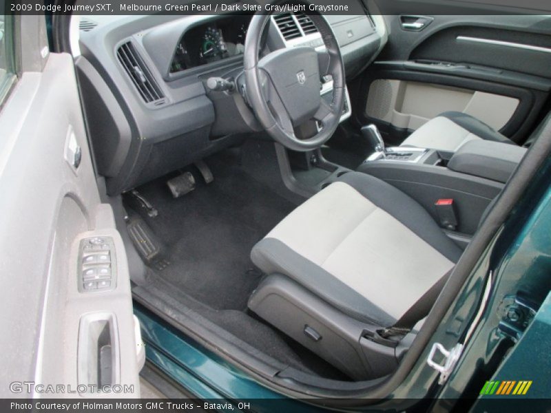 Melbourne Green Pearl / Dark Slate Gray/Light Graystone 2009 Dodge Journey SXT
