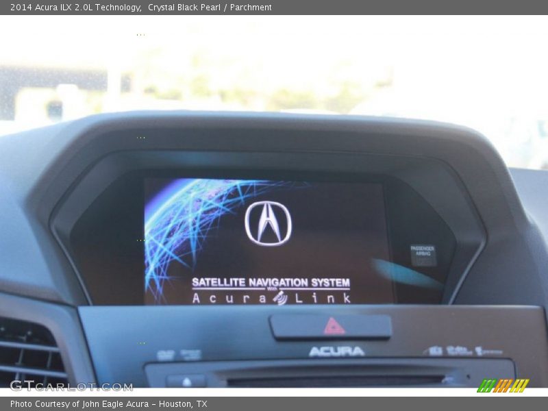 Crystal Black Pearl / Parchment 2014 Acura ILX 2.0L Technology