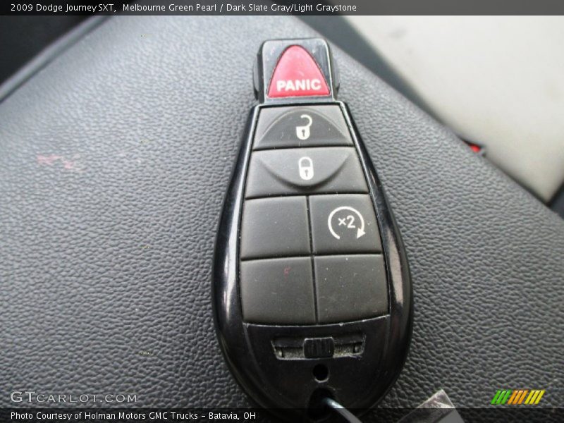 Melbourne Green Pearl / Dark Slate Gray/Light Graystone 2009 Dodge Journey SXT