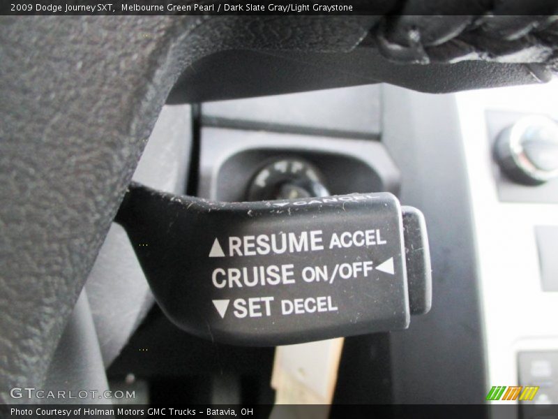 Melbourne Green Pearl / Dark Slate Gray/Light Graystone 2009 Dodge Journey SXT