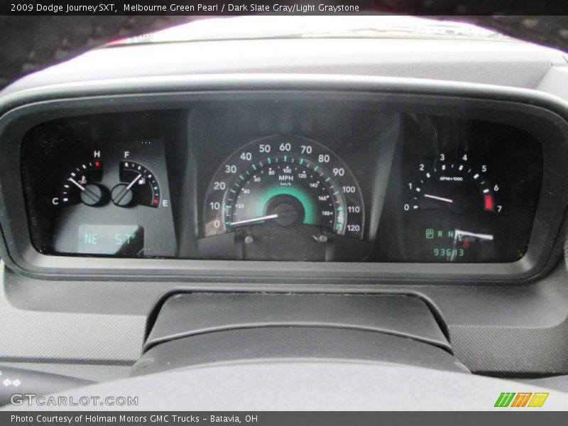 Melbourne Green Pearl / Dark Slate Gray/Light Graystone 2009 Dodge Journey SXT