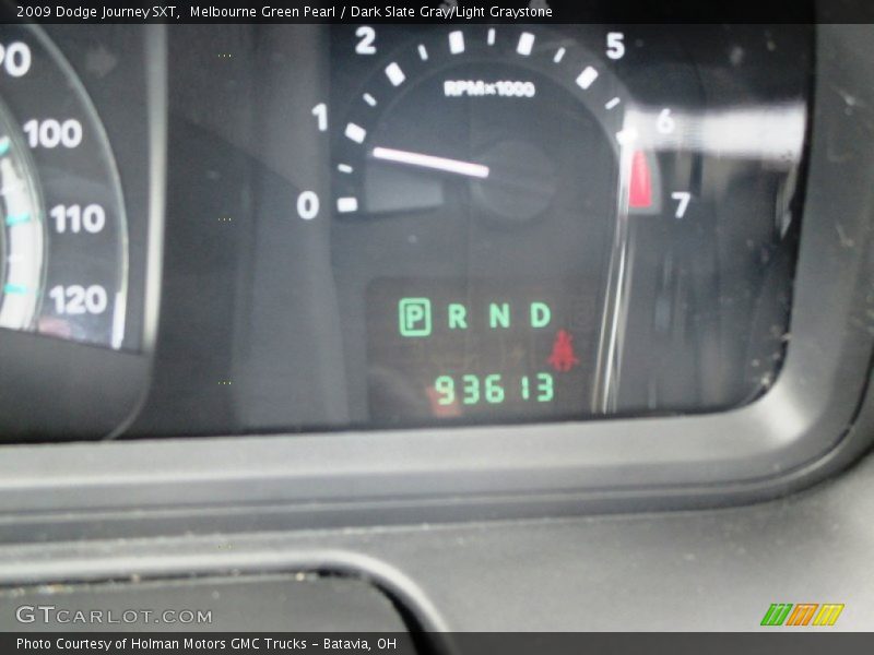 Melbourne Green Pearl / Dark Slate Gray/Light Graystone 2009 Dodge Journey SXT