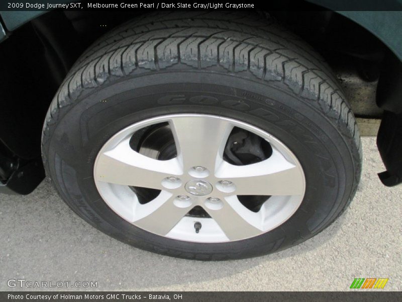 Melbourne Green Pearl / Dark Slate Gray/Light Graystone 2009 Dodge Journey SXT