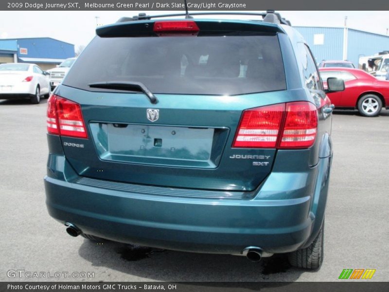 Melbourne Green Pearl / Dark Slate Gray/Light Graystone 2009 Dodge Journey SXT