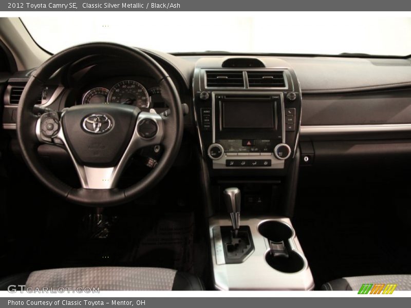 Classic Silver Metallic / Black/Ash 2012 Toyota Camry SE