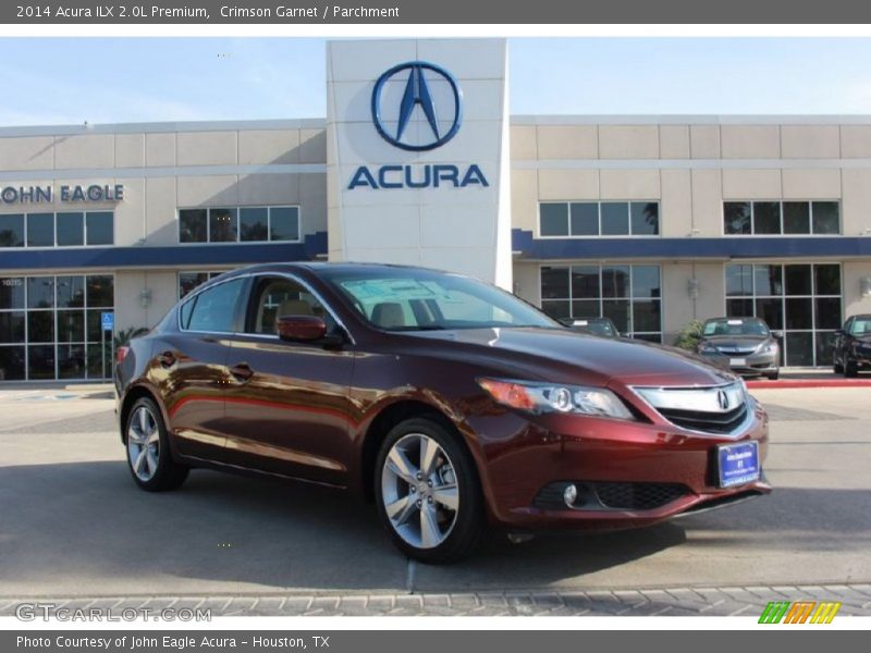 Crimson Garnet / Parchment 2014 Acura ILX 2.0L Premium