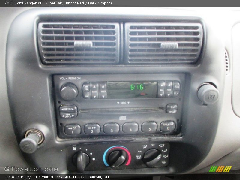 Bright Red / Dark Graphite 2001 Ford Ranger XLT SuperCab