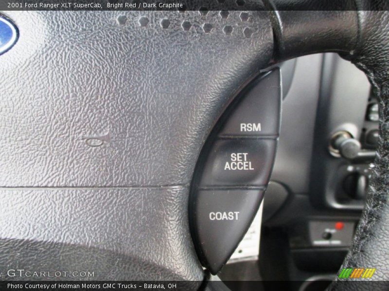 Bright Red / Dark Graphite 2001 Ford Ranger XLT SuperCab