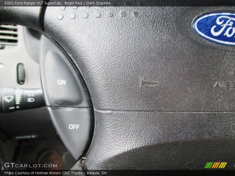 Bright Red / Dark Graphite 2001 Ford Ranger XLT SuperCab