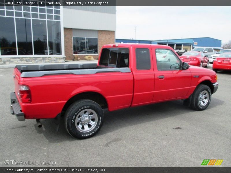 Bright Red / Dark Graphite 2001 Ford Ranger XLT SuperCab