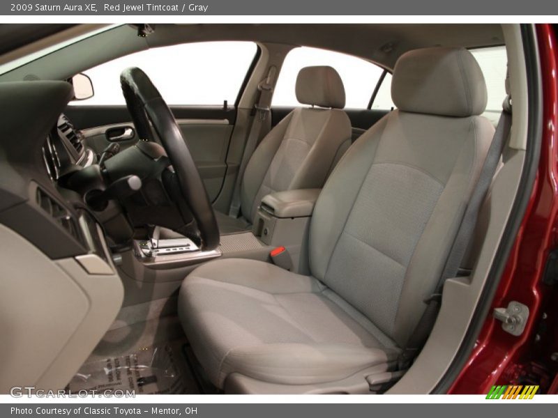 Red Jewel Tintcoat / Gray 2009 Saturn Aura XE