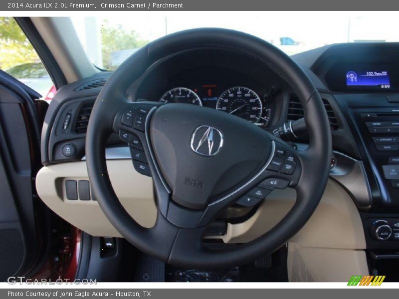 Crimson Garnet / Parchment 2014 Acura ILX 2.0L Premium
