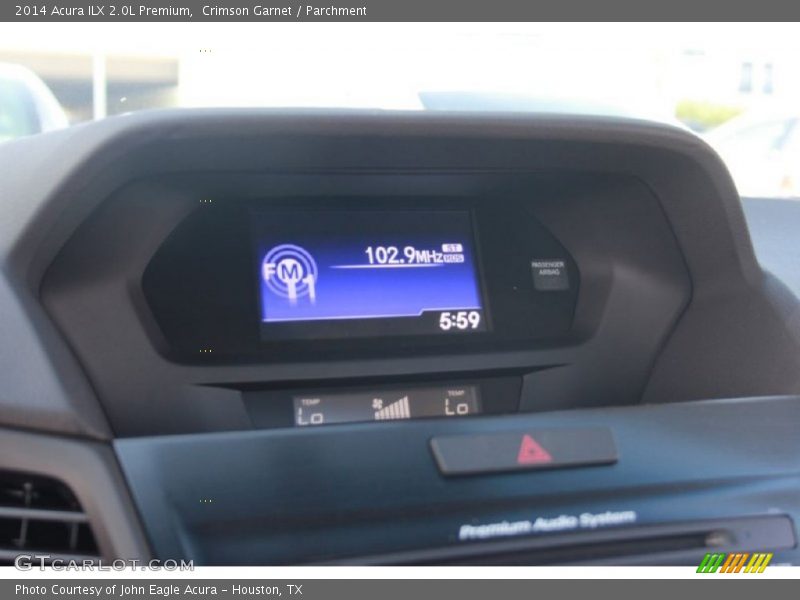 Crimson Garnet / Parchment 2014 Acura ILX 2.0L Premium
