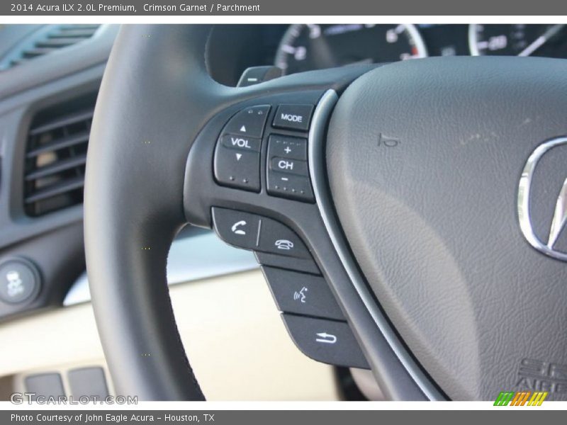 Crimson Garnet / Parchment 2014 Acura ILX 2.0L Premium