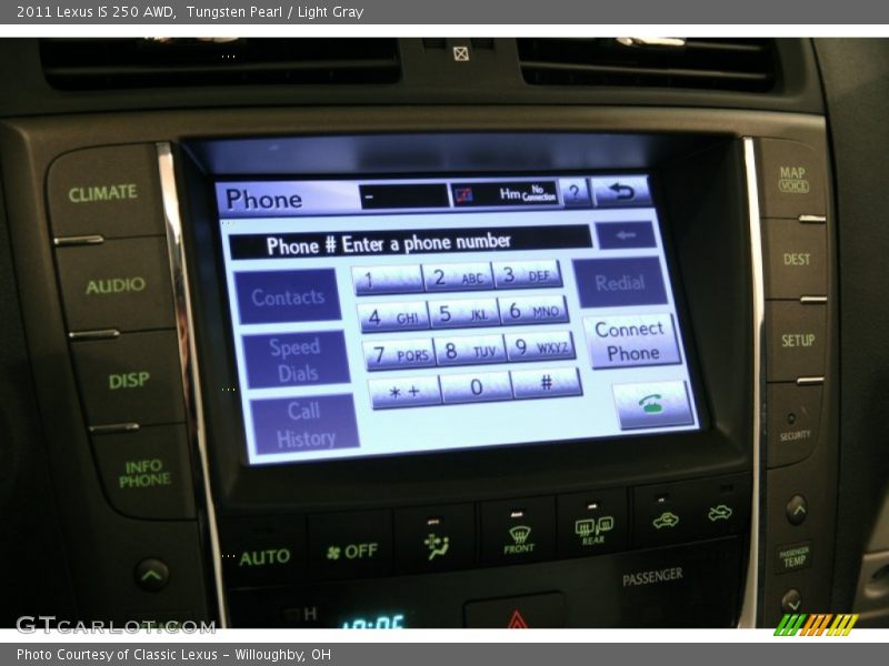 Tungsten Pearl / Light Gray 2011 Lexus IS 250 AWD