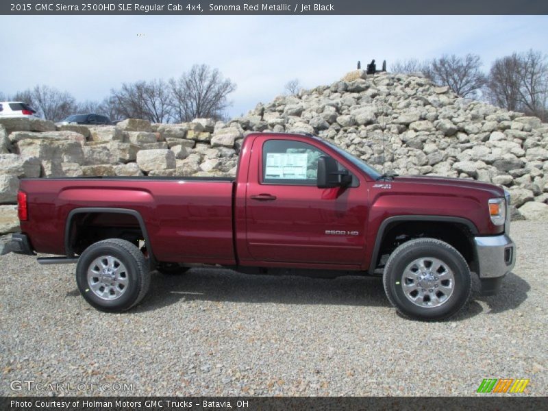  2015 Sierra 2500HD SLE Regular Cab 4x4 Sonoma Red Metallic