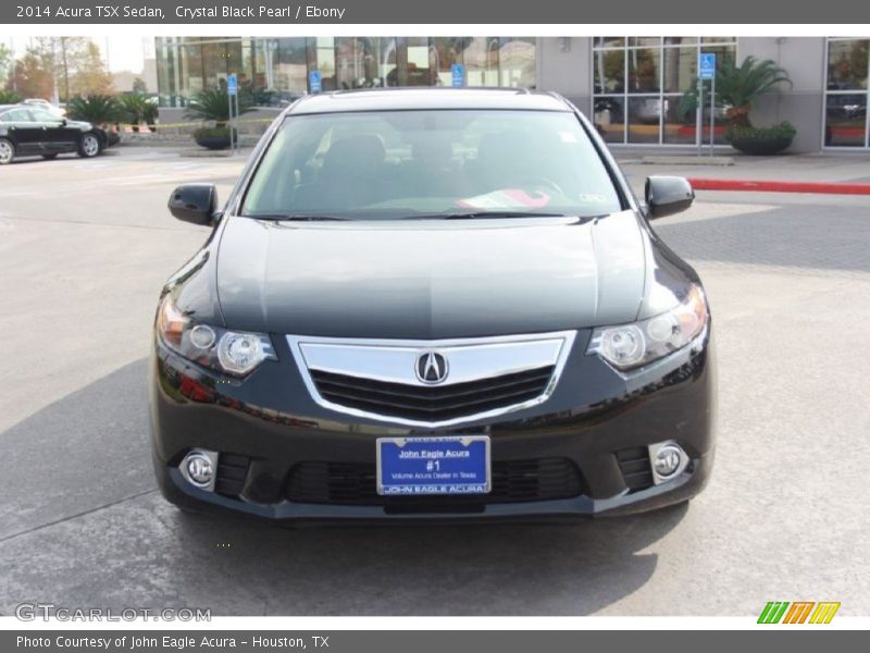 Crystal Black Pearl / Ebony 2014 Acura TSX Sedan