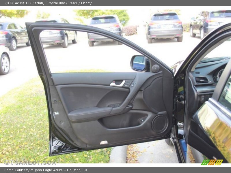 Crystal Black Pearl / Ebony 2014 Acura TSX Sedan