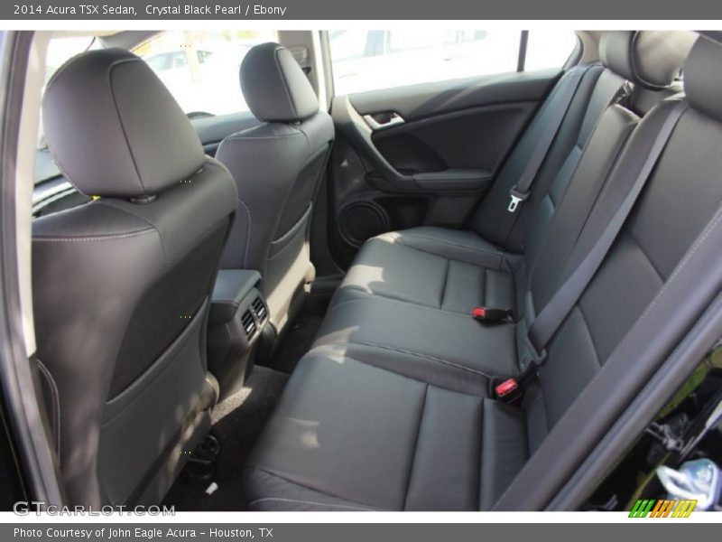 Crystal Black Pearl / Ebony 2014 Acura TSX Sedan