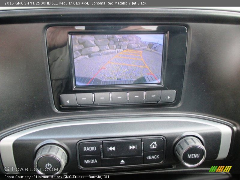 Controls of 2015 Sierra 2500HD SLE Regular Cab 4x4