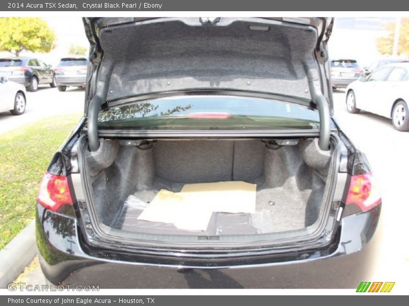 Crystal Black Pearl / Ebony 2014 Acura TSX Sedan