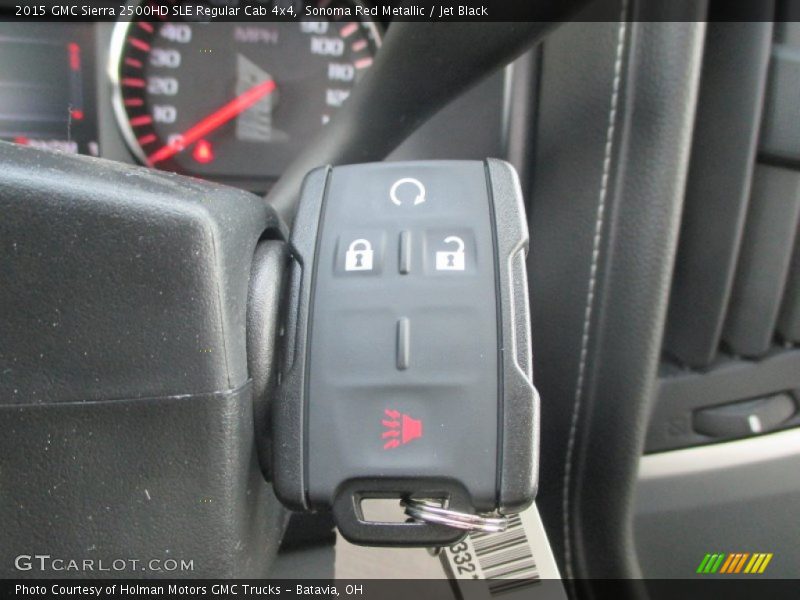 Keys of 2015 Sierra 2500HD SLE Regular Cab 4x4