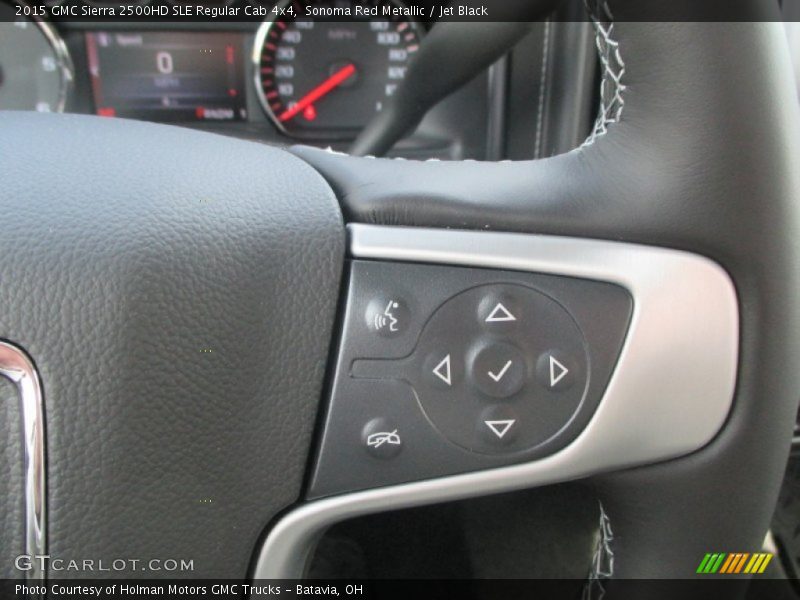 Controls of 2015 Sierra 2500HD SLE Regular Cab 4x4