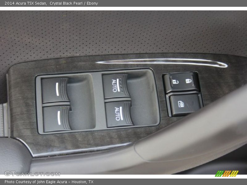 Crystal Black Pearl / Ebony 2014 Acura TSX Sedan