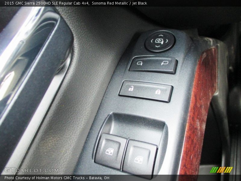 Controls of 2015 Sierra 2500HD SLE Regular Cab 4x4