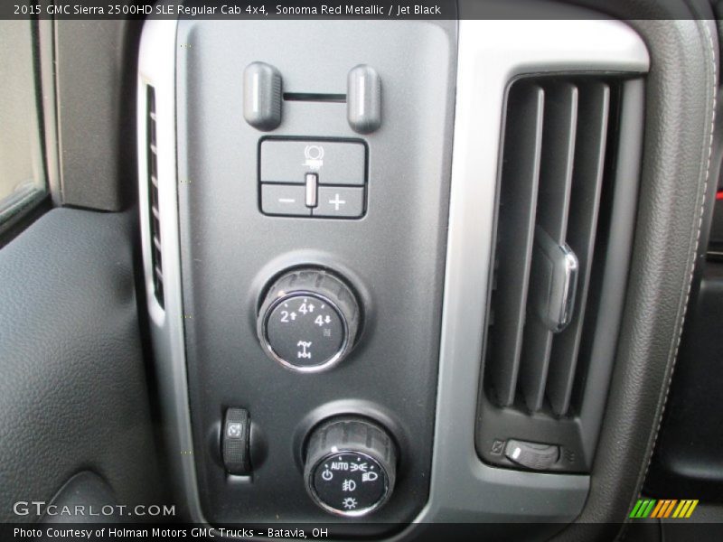 Controls of 2015 Sierra 2500HD SLE Regular Cab 4x4