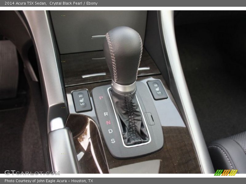 Crystal Black Pearl / Ebony 2014 Acura TSX Sedan