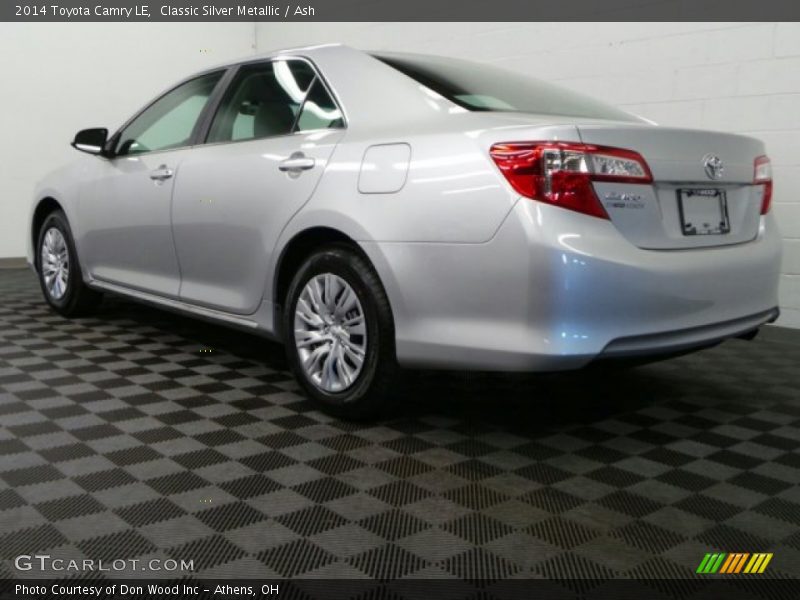 Classic Silver Metallic / Ash 2014 Toyota Camry LE