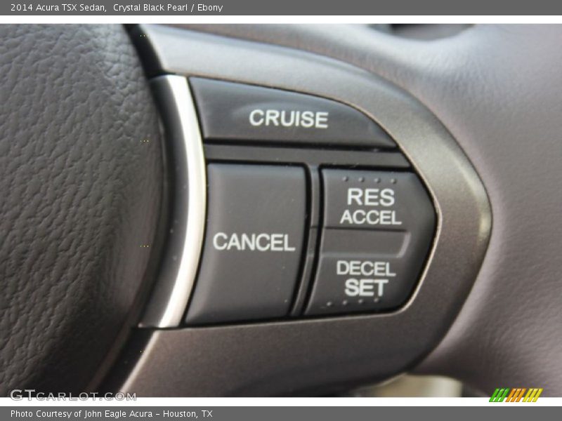 Crystal Black Pearl / Ebony 2014 Acura TSX Sedan