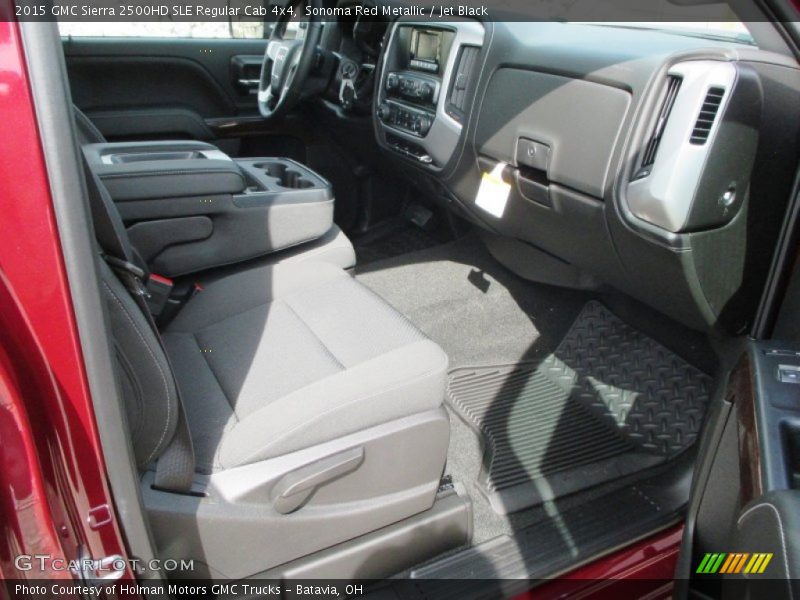 Sonoma Red Metallic / Jet Black 2015 GMC Sierra 2500HD SLE Regular Cab 4x4