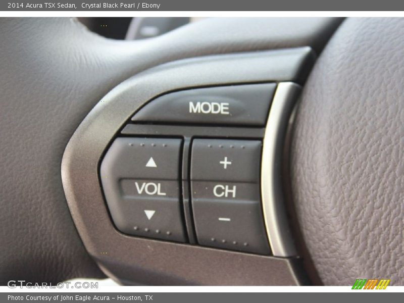 Crystal Black Pearl / Ebony 2014 Acura TSX Sedan