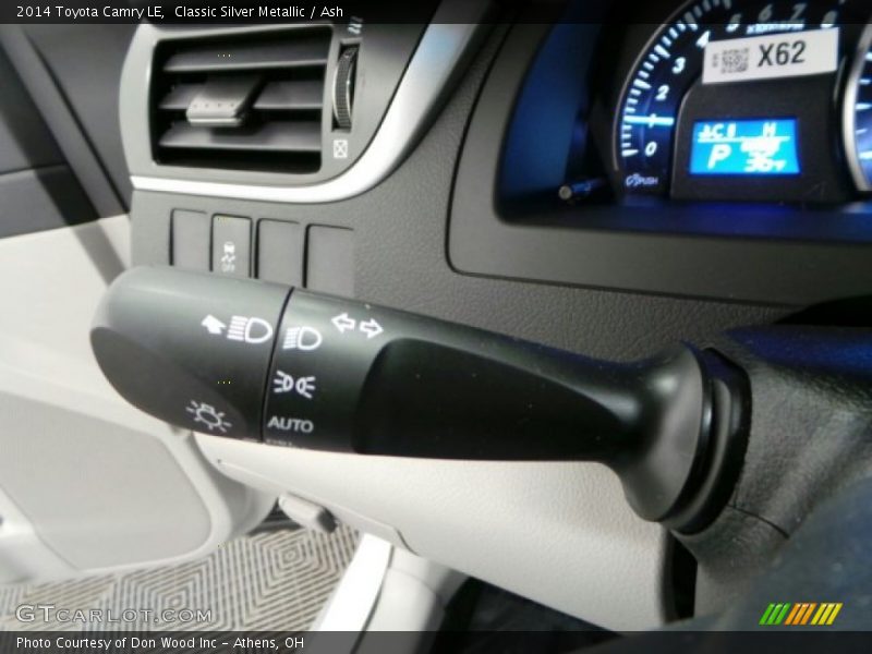 Classic Silver Metallic / Ash 2014 Toyota Camry LE