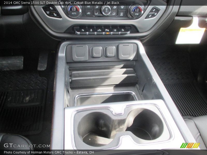 Cobalt Blue Metallic / Jet Black 2014 GMC Sierra 1500 SLT Double Cab 4x4