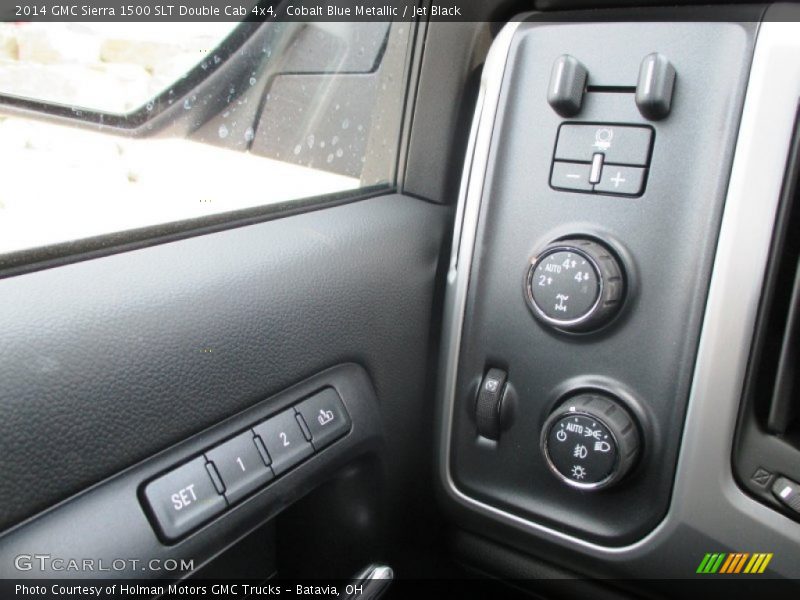 Cobalt Blue Metallic / Jet Black 2014 GMC Sierra 1500 SLT Double Cab 4x4