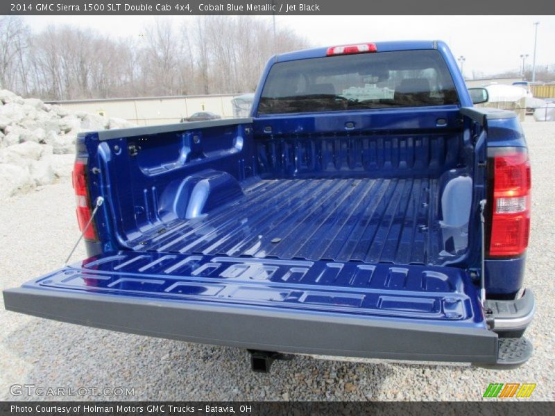 Cobalt Blue Metallic / Jet Black 2014 GMC Sierra 1500 SLT Double Cab 4x4