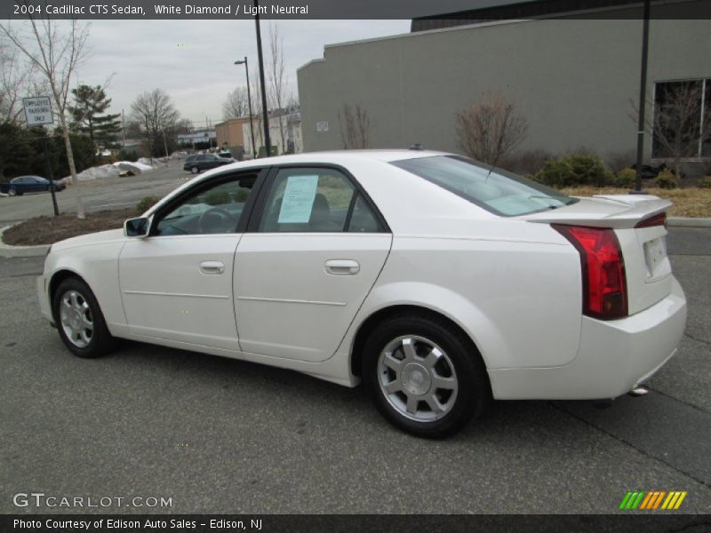 White Diamond / Light Neutral 2004 Cadillac CTS Sedan