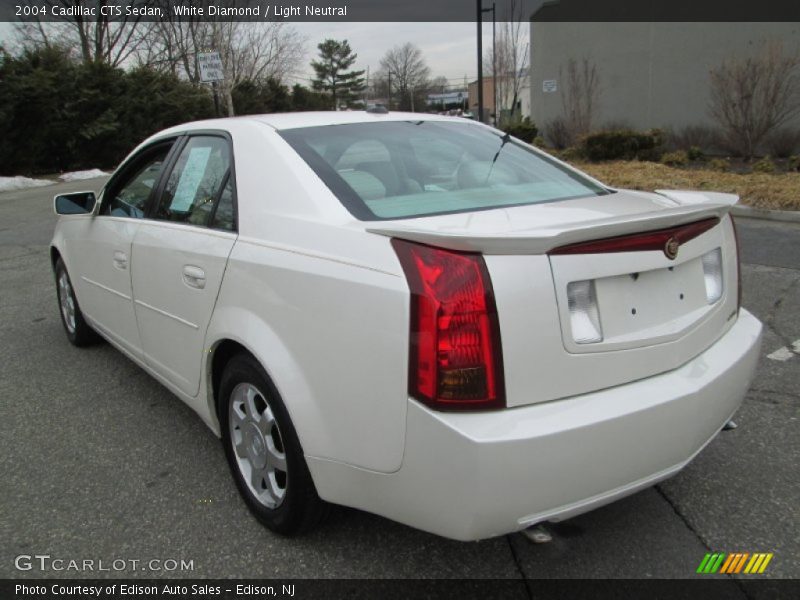 White Diamond / Light Neutral 2004 Cadillac CTS Sedan