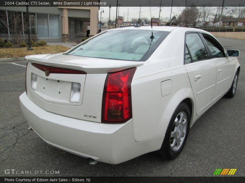 White Diamond / Light Neutral 2004 Cadillac CTS Sedan