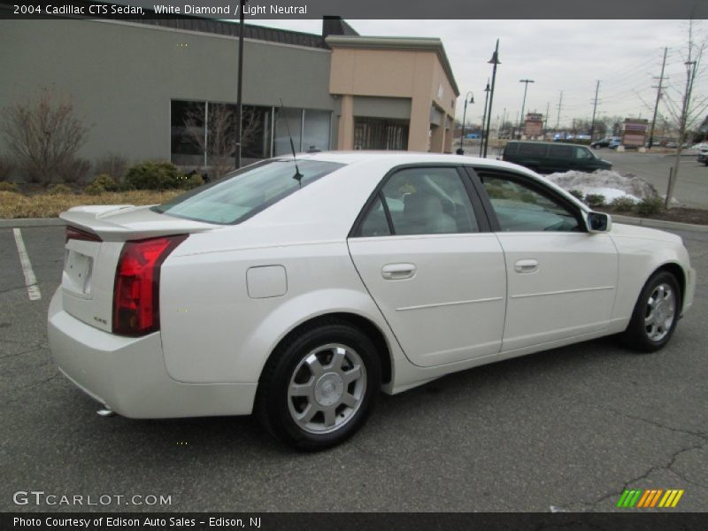 White Diamond / Light Neutral 2004 Cadillac CTS Sedan