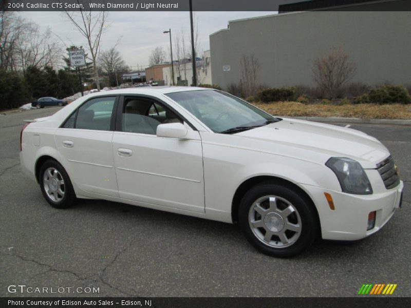 White Diamond / Light Neutral 2004 Cadillac CTS Sedan