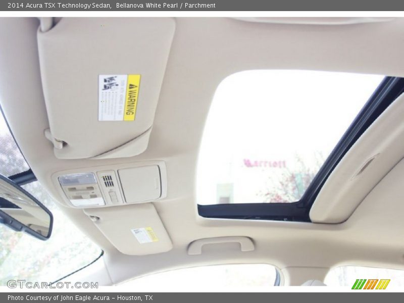 Bellanova White Pearl / Parchment 2014 Acura TSX Technology Sedan