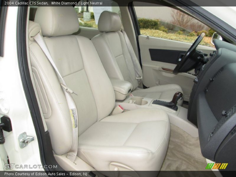 White Diamond / Light Neutral 2004 Cadillac CTS Sedan